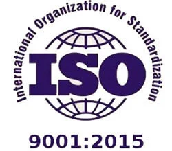 ISO 9001-2015 certificate