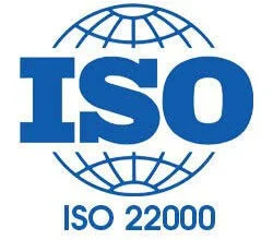 ISO-22000 certificate